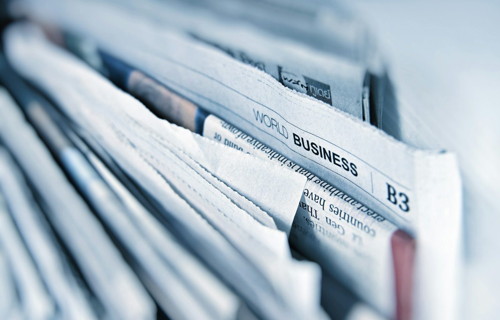 Business newspaper article