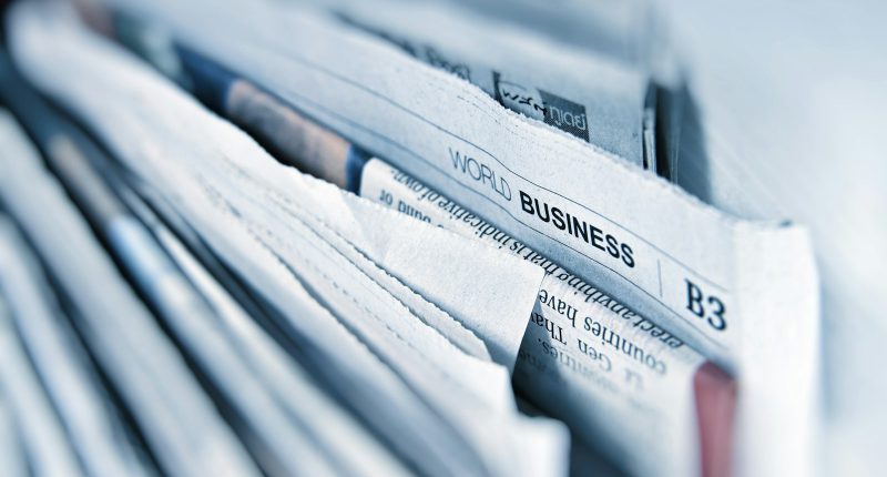 Business newspaper article